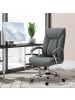 Vinsetto Bürostuhl-65B x 78T x 110-118H cm-Grau