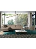 Angel Cerdá Relax Chaiselongue Sofa 6042 in Nerz / Stahl
