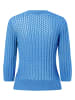 More & More Ajourpullover in blau