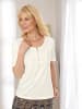 WITT WEIDEN Kurzarm-Shirt in ecru