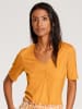 Calida Shirt in honeycomb yellow