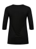 KAFFE curve Jerseykleid KCjena A-shape in Black Deep