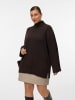 Vero Moda Strickpullover in Chocolate Torte