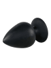 Black Velvets Analplug Butt Plug Large in schwarz