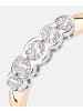 Vanlere Eternity-Ring aus 375 Gelbgold mit Zirkonia