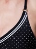 JOOP! Triangel-Bikini-Top Polka Dots in Black Beauty AOP