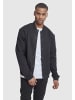 Urban Classics College Jacket in blk/blk