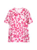 Swirly Plus Size Blouse in Rose