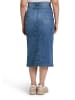 CARTOON Jeansrock mit Waschung in Dark Blue Denim
