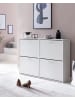 KADIMA DESIGN Schuhschrank WL5.829 Modern 120 x 81 x 24 cm Holz Schuhregal 4 in Weiß