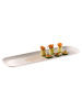 APS GN 2/4 Tablett Blush, weiß/ beige, 53 x 16,2 cm, H: 2,5 cm, Melamin 