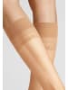 Hudson Feinkniestrümpfe Light 8 druckfreier Bund in Skin