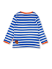 Toby Tiger Langarmshirt mit Eichhörnchen-Applikation in blau