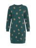 Midikleid in smaragdgrün
