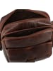 Greenburry Rugged Umhängetasche Leder 21 cm in brown