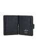 Golden Head Polo Geldbörse RFID Schutz Leder 10 cm Geldscheinklammer in schwarz