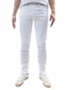 Jaylvis Regular Denim Jeans 5-Pocket-Style Weiße Hose in Weiß