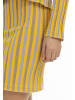 faina Damen Strick Minirock in Flieder Multicolor