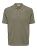 Only&Sons Poloshirt ONSMOON REG 12 SS POLO KNIT in Grau