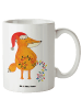 Mr. & Mrs. Panda XL Tasse Fuchs Weihnachten ohne Spruch in Weiß
