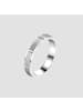 Adeliás Damen Ring aus Edelstahl in silber