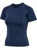 Hummel T-Shirt Hmlflow Multisport Damen in DRESS BLUES