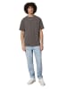 Marc O'Polo DENIM T-Shirt relaxed in dark chocolate