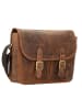 Greenburry Vintage Messenger Leder 34 cm braun