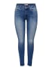 ONLY Jeans ONLBLUSH MID SK REA1319 skinny in Blau