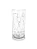 Mr. & Mrs. Panda Glas Bär und Hase Umarmen mit Spruch in Transparent