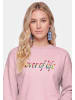 IZIA Women Sweatshirt in Light Rose
