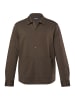 Men Plus Hemd in dunkles olive