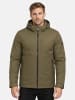 Winterjacke "A824" - mit Kapuze - in Khaki