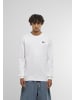 Mister Tee Mister Tee NYC Wording EMB Light Crew Sweatshirt in white