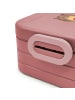 Mr. & Mrs. Panda MEPAL Bentobox Otter Blumenstrauß Motiv mit Spruch in Rot Pastell