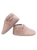 Yalion Baby Krabbelschuhe aus Leder mit rutschfester Sohle – in Rosa