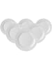 Ritzenhoff & Breker 6er Set Speiseteller Bianco in ø 24 cm in weiß