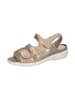 WALDLÄUFER Komfort Sandalen für Damen in gold