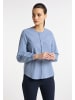 DreiMaster Klassik Damen Bluse in Graublau