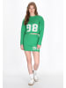 myMo Women Sweater in green white