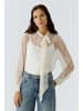 Oui Bluse in whitecap gray
