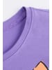 Coccodrillo T-Shirt mit langen Ärmeln in violett