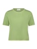 CARTOON Strickpullunder mit Rundhalsausschnitt in Khaki/Yellow