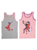 Miraculous 2er Pack Miraculous Unterhemd in weiss/rosa