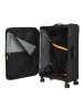 Mandarina Duck Eco Coated 4 Rollen Trolley L 78 cm mit Dehnfalte in black