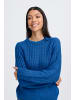 b. young Strickpullover BYOTINKA Regular fit in Blue Quartz
