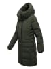 Navahoo Steppmantel Mondnebel XIV in Dark Olive