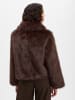 Marie Lund Kunsfelljacke in schoko - 0003