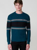 KOROSHI Strickpullover in petrol