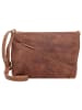Greenburry Vintage Umhängetasche Leder 25 cm brown